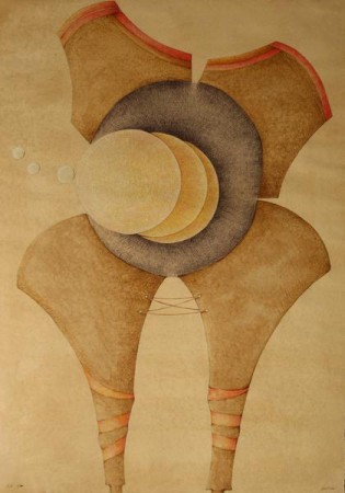 Neni II, 2009, komb. technika, 102 x 78 cm